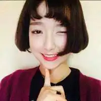  脸圆一点脸比较小单眼皮的女生弄苹果头好看吗头发是短发,短到耳垂那里,想把刘海弄上去,不知道外