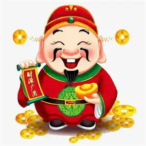  财神爷微信头像高清图片2020男人最招财的卡通微信头像