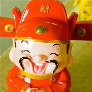  财神爷微信头像高清图片2020男人最招财的卡通微信头像