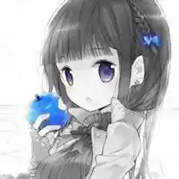  呆萌头像卡通女生呆萌女生卡通qq头像