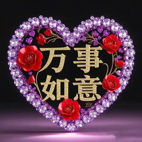  万事如意精美图片分享,称心如意,好运相伴,幸福相随