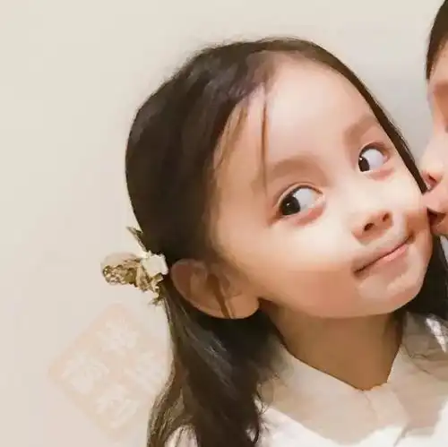 情侣头像二人专用小孩图