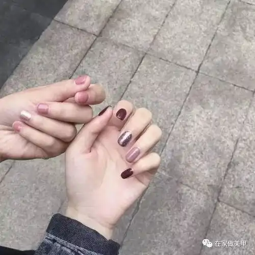 女明星头像ins高级质感美甲