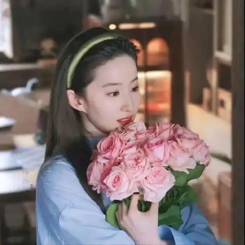 女明星头像ins高级质感刘亦菲