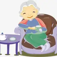  慈祥的老人图片卡通微信头像图片大全