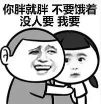  抖音你胖就胖不要饿着没人要我要表情包哪里有哄女朋友专用表情包分享