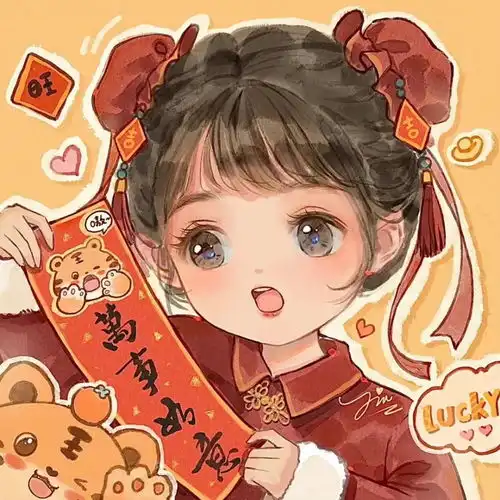  新年超好看的虎年头像