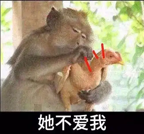  抖音她爱我她不爱我系列表情包