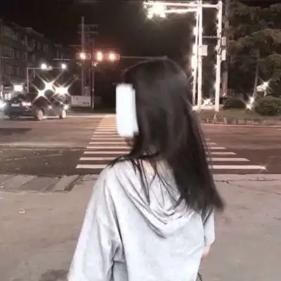  背影可爱女头清纯少女背影图片头像