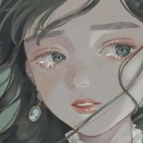 微笑动漫头像女
