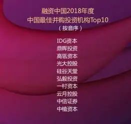  硅谷天堂荣获融资中国2018年度中国最佳并购投资机构top10等奖项