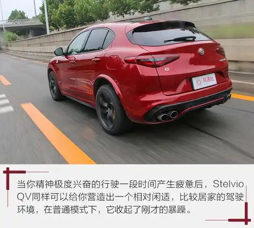  suv除了urus,还见过谁01破4秒测stelvio四叶