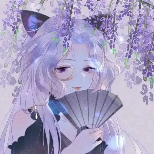 紫色系头像是仙女的颜色呀