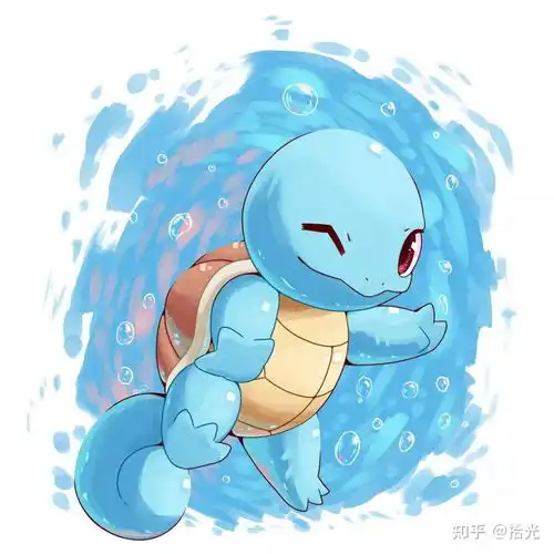  憨憨头像图片杰尼龟墨镜头像杰尼龟微信头像超可爱头像