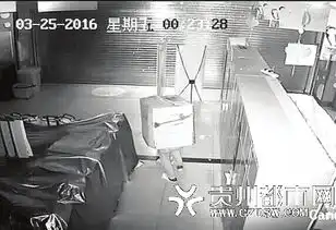  为了躲监控男子头戴纸箱行窃