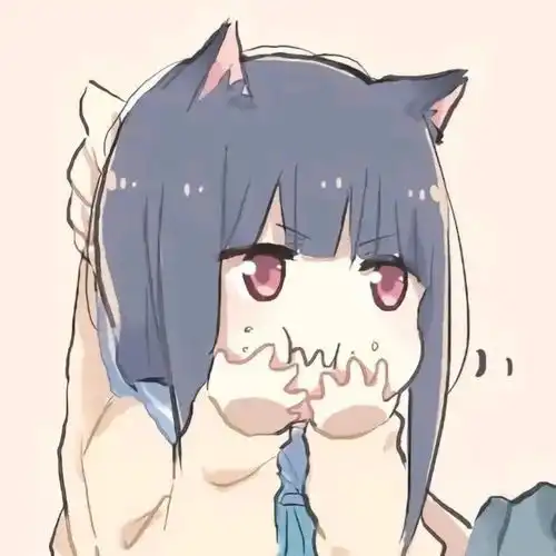 口罩女孩头像动漫少女心