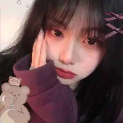  这是一组甜美风真人女生头像呀