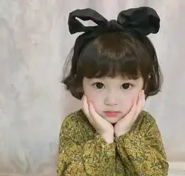  以后也要生个那么萌的女儿