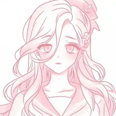  叭叽小茶粉色系女头
