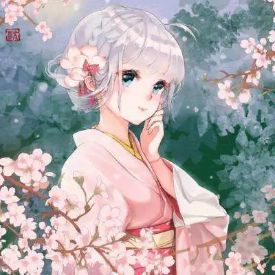  抖音女生最火卡通萌萌哒撩汉头像性感长发吊带小蛮腰吸粉无数