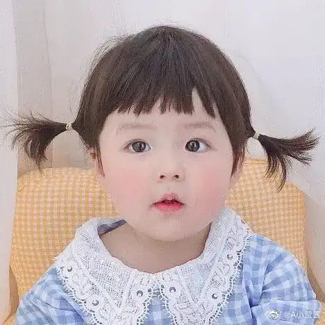  萌娃头像0724可爱丸子妹萌娃头像