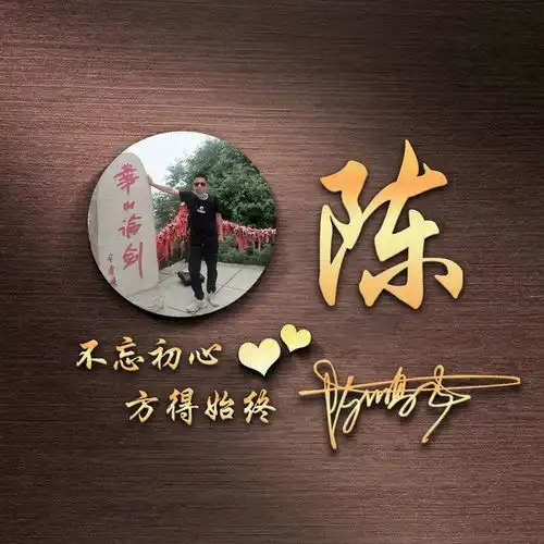  是时候换微信头像了,个性商务大气签名头像,用你的名字制作的