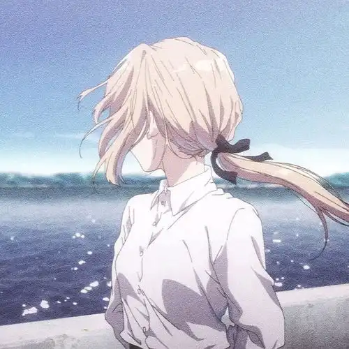 动漫思考人生的头像温柔