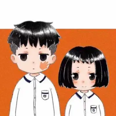 情侣头像二人专用小孩卡