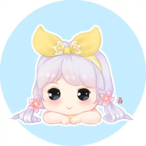  画师馆丨拿走去用,玩家手绘超萌梦幻人物手机壁纸头像
