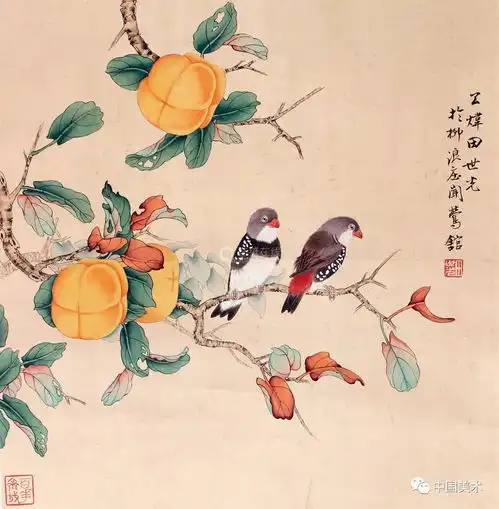  他集众家之长,画出最美花鸟