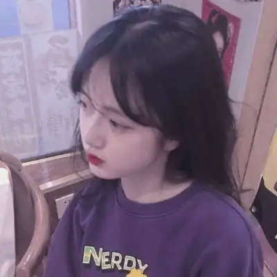 ins头像女生仙气侧脸动