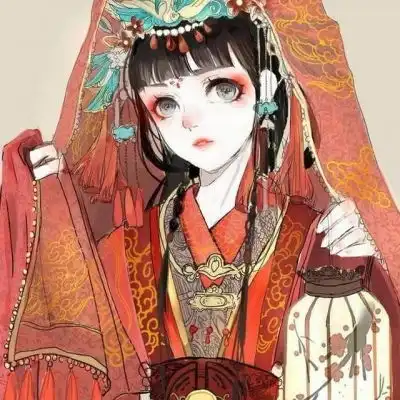  酒辞古风头像伤感却怕长发及腰少年倾心他人