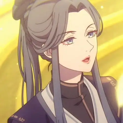  动漫女头天官赐福太美了