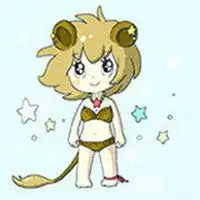  卡通狮子座头像女生微信头像图片大全