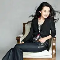  许晴的长发头像图片