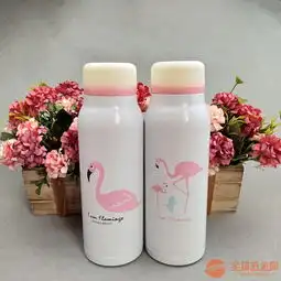  厂家批发不锈钢保温杯火烈鸟时尚直身杯学生女士随手杯定制
