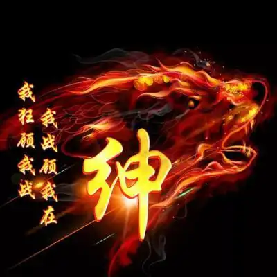  霸气火狼图片头像,超级精品姓氏头像为你而发布