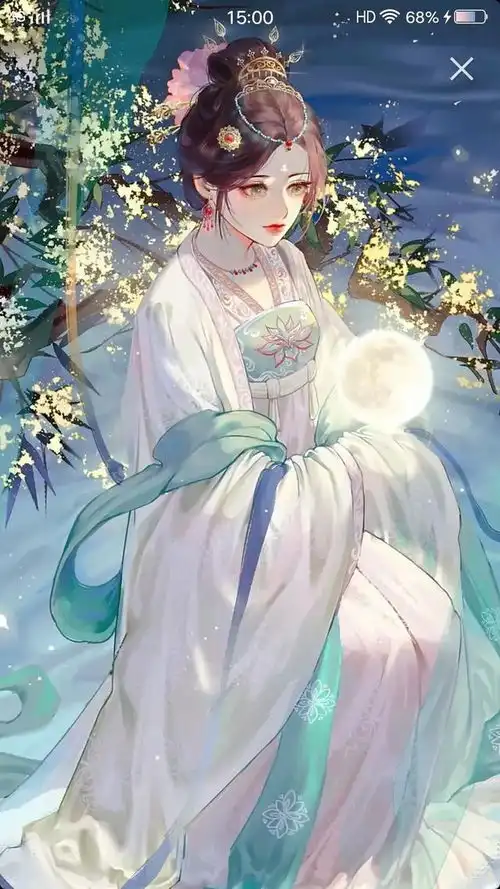  古风美女图片美女卷珠帘,深坐蹙蛾眉