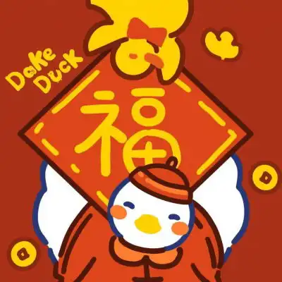 吉利招财头像图片动漫头