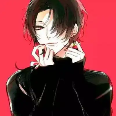  男头黑白帅气丧高冷超酷