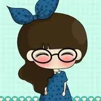  长发可爱卡通女生头像微信头像图片大全