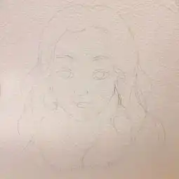  教你画独一无二水彩手绘头像
