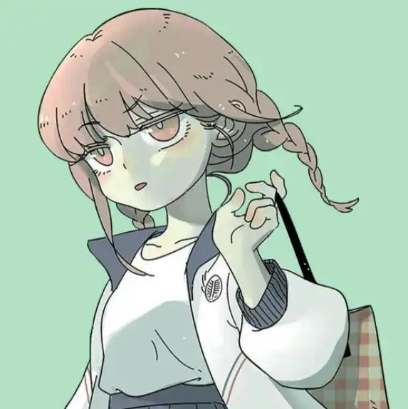  动漫真人女生头像我心有所爱在云端在潮海在心中