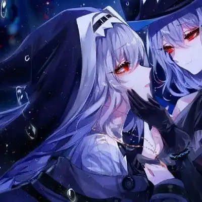  闺蜜头像动漫卡通少女古风萌萌哒头像大全