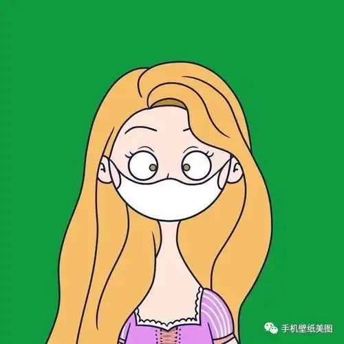  最近比较火的戴口罩头像大全