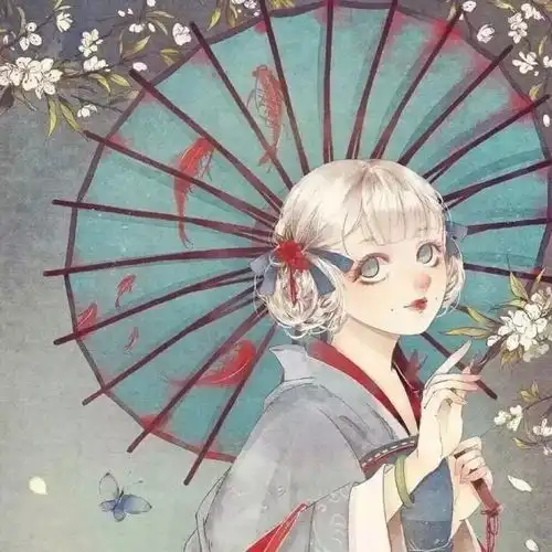  古风头像你眼中有柔情千种,如脉脉春风