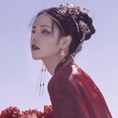  古风闺蜜头像两人配对超仙抖音最火古风闺蜜头像双人
