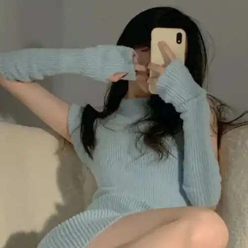  超美不露脸女生头像