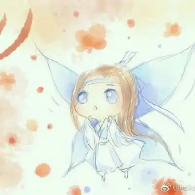 女生幸运头像图片手绘别
