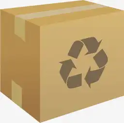  可回收纸箱矢量图png图片素材下载矢量图png熊猫办公
